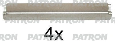 PSRK1347 PATRON Комплектующие, колодки дискового тормоза (фото 1)