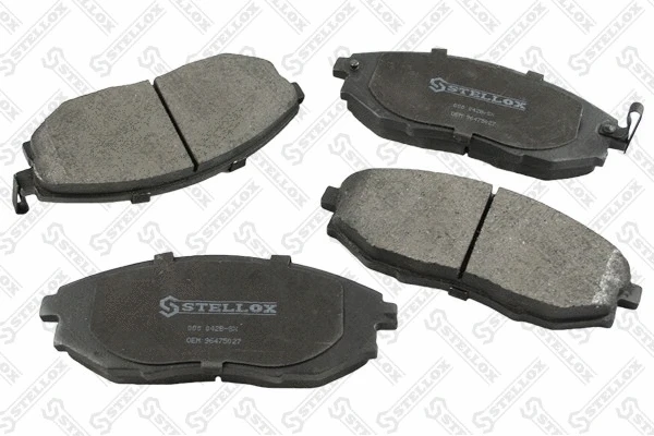 000 042B-SX STELLOX Комплект тормозных колодок, дисковый тормоз (фото 1)