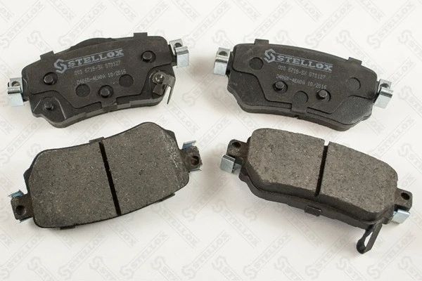 000 671B-SX STELLOX Комплект тормозных колодок, дисковый тормоз (фото 1)