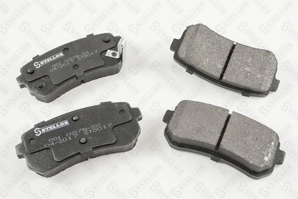001 087B-SX STELLOX Комплект тормозных колодок, дисковый тормоз (фото 1)
