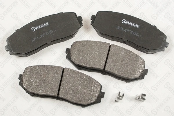 001 097B-SX STELLOX Комплект тормозных колодок, дисковый тормоз (фото 1)