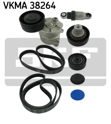 VKMA 38264 SKF Комплект ручекового (приводного) ремня (фото 1)