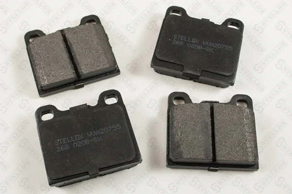 268 020B-SX STELLOX Комплект тормозных колодок, дисковый тормоз (фото 1)