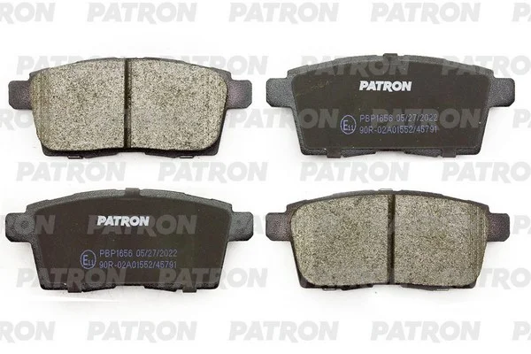 PBP1656 PATRON Комплект тормозных колодок, дисковый тормоз (фото 1)