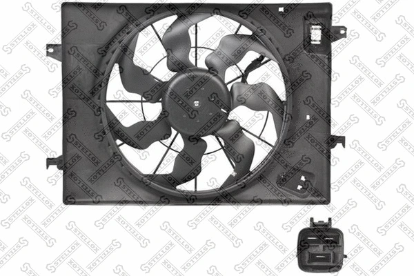 29-99186-SX STELLOX Вентилятор, охлаждение двигателя (фото 3)