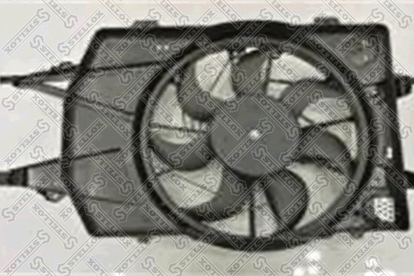 29-99323-SX STELLOX Вентилятор, охлаждение двигателя (фото 1)