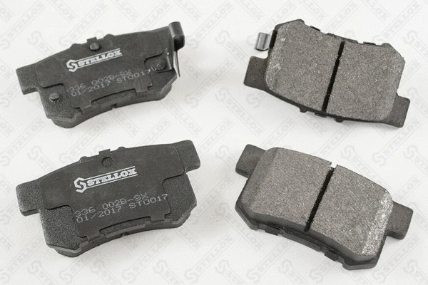 336 002B-SX STELLOX Комплект тормозных колодок, дисковый тормоз (фото 1)