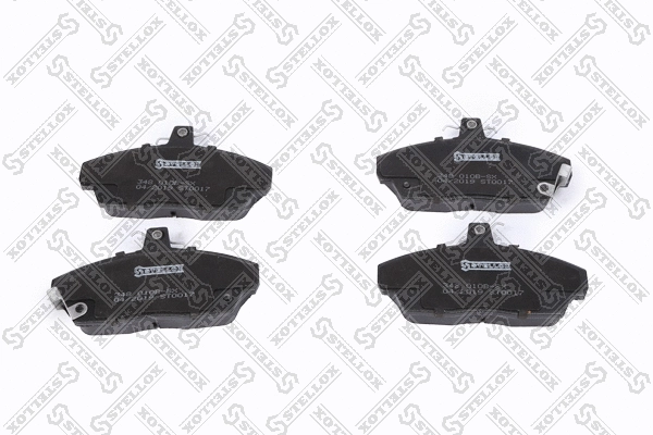 348 010B-SX STELLOX Комплект тормозных колодок, дисковый тормоз (фото 1)