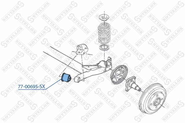 77-00695-SX STELLOX Подвеска, рычаг независимой подвески колеса (фото 2)