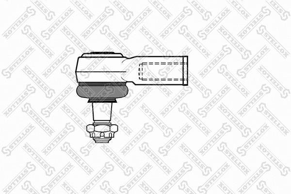 84-34040-SX STELLOX Наконечник поперечной рулевой тяги (фото 1)