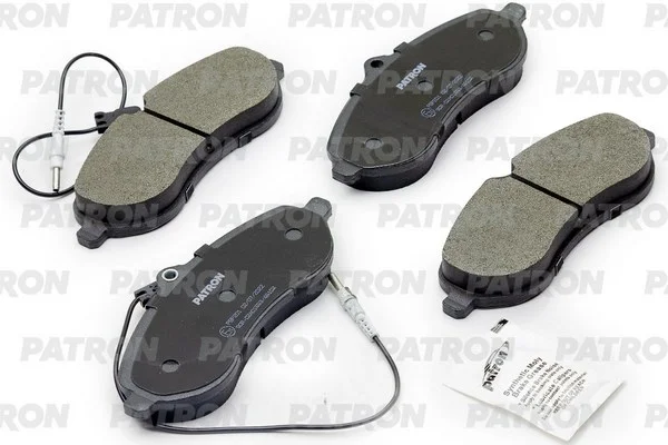PBP201 PATRON Комплект тормозных колодок, дисковый тормоз (фото 1)