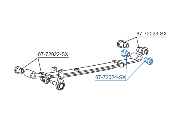 87-72024-SX STELLOX Подвеска, рычаг независимой подвески колеса (фото 2)