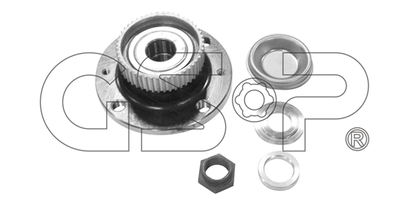 9225010K GSP Комплект подшипника ступицы колеса (фото 1)