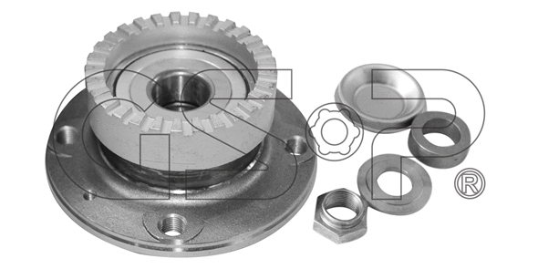 9225012K GSP Комплект подшипника ступицы колеса (фото 1)