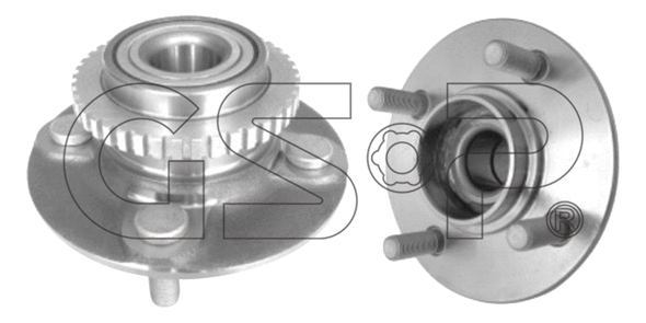 9227010 GSP Комплект подшипника ступицы колеса (фото 1)