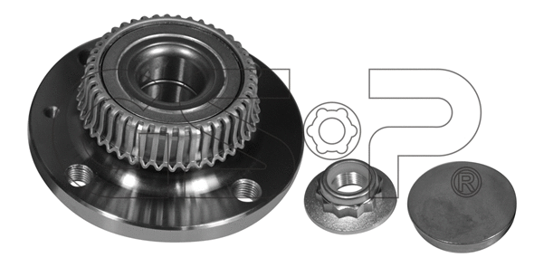 9228041K GSP Комплект подшипника ступицы колеса (фото 1)