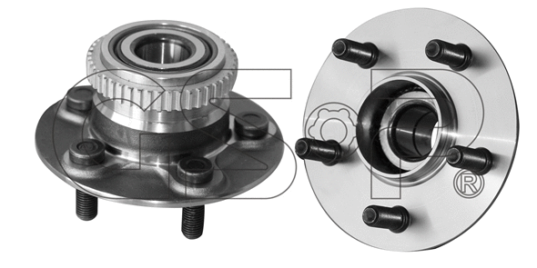 9228071 GSP Комплект подшипника ступицы колеса (фото 1)