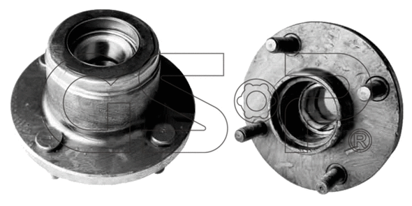 9229001 GSP Комплект подшипника ступицы колеса (фото 1)