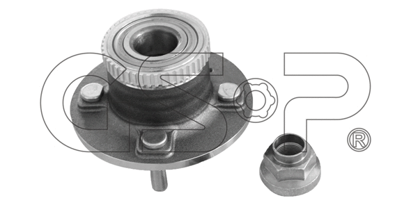 9230123K GSP Комплект подшипника ступицы колеса (фото 1)