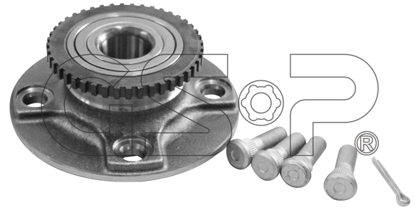 9230163K GSP Комплект подшипника ступицы колеса (фото 1)