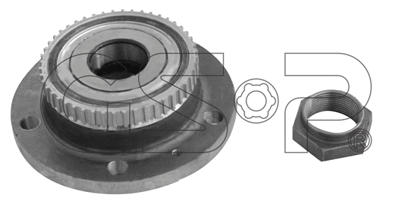 9232039K GSP Комплект подшипника ступицы колеса (фото 1)