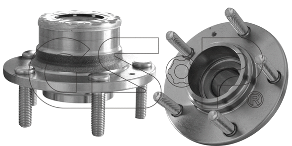 9232042 GSP Комплект подшипника ступицы колеса (фото 1)