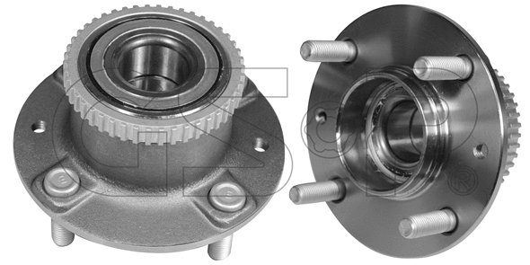 9233007 GSP Комплект подшипника ступицы колеса (фото 1)