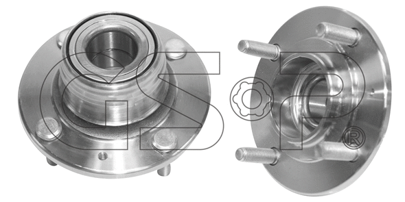 9233011 GSP Комплект подшипника ступицы колеса (фото 1)