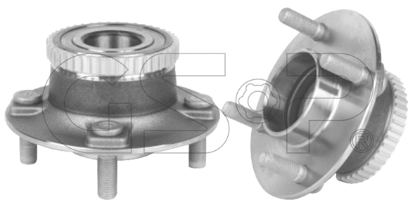 9235005 GSP Комплект подшипника ступицы колеса (фото 1)