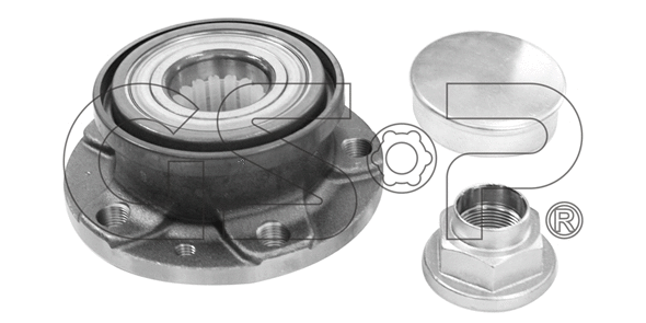 9235018K GSP Комплект подшипника ступицы колеса (фото 1)