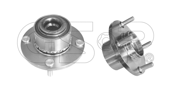 9325026 GSP Комплект подшипника ступицы колеса (фото 1)