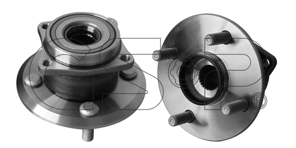 9326043 GSP Комплект подшипника ступицы колеса (фото 1)