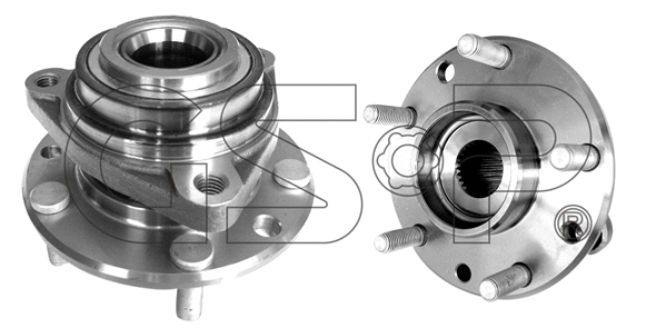 9327021 GSP Комплект подшипника ступицы колеса (фото 1)