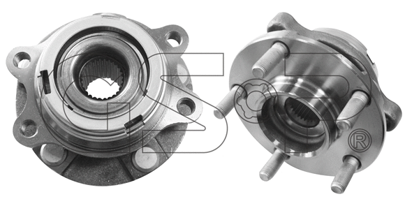 9327035 GSP Комплект подшипника ступицы колеса (фото 1)