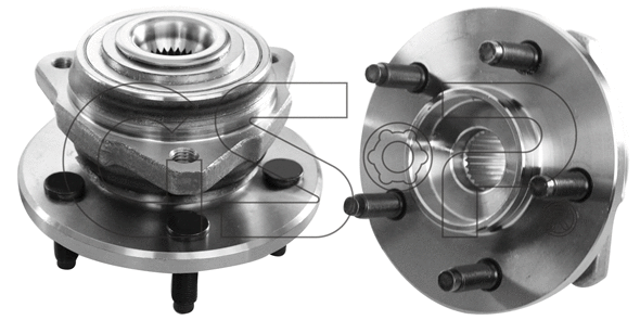 9327051 GSP Комплект подшипника ступицы колеса (фото 1)