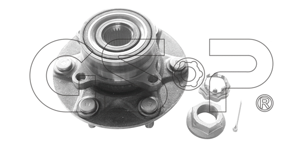 9330018K GSP Комплект подшипника ступицы колеса (фото 1)