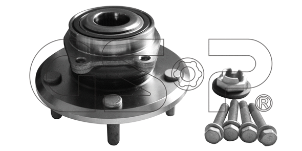 9332009F GSP Комплект подшипника ступицы колеса (фото 1)