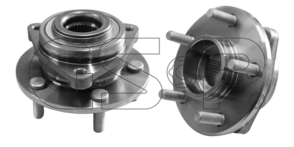 9333031 GSP Комплект подшипника ступицы колеса (фото 1)