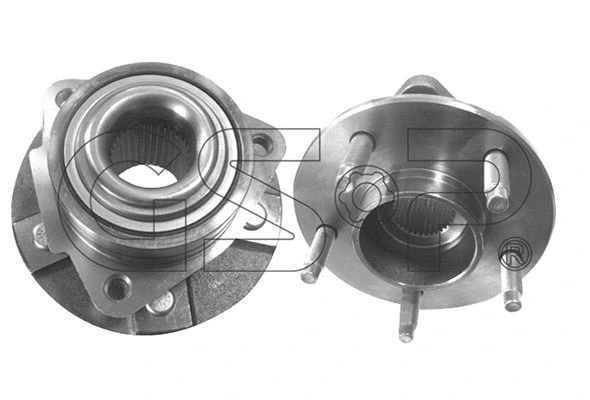 9333056 GSP Комплект подшипника ступицы колеса (фото 1)