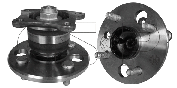 9400054 GSP Комплект подшипника ступицы колеса (фото 1)