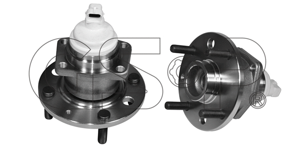 9400085 GSP Комплект подшипника ступицы колеса (фото 1)