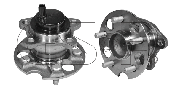 9400236 GSP Комплект подшипника ступицы колеса (фото 1)