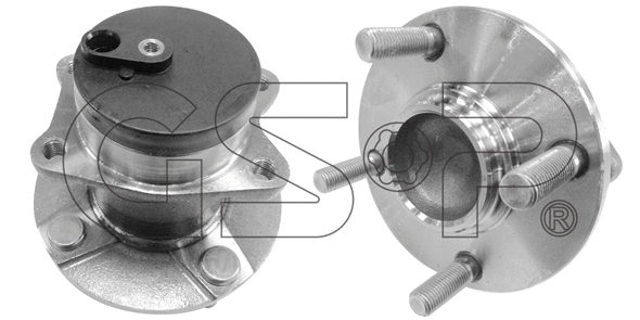 9400239 GSP Комплект подшипника ступицы колеса (фото 1)