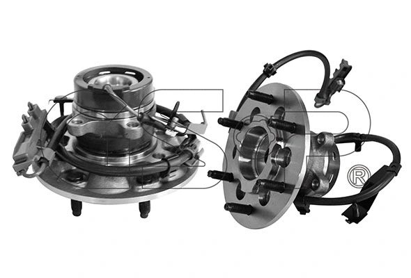 9400301 GSP Комплект подшипника ступицы колеса (фото 1)