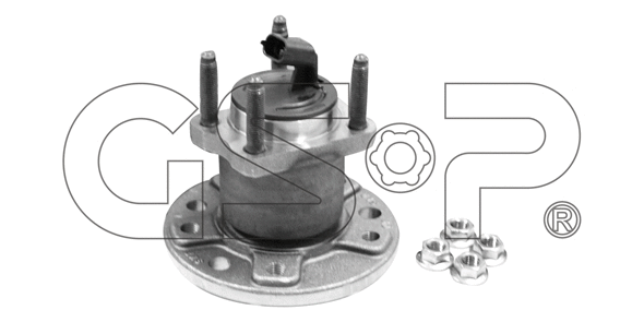 9400338K GSP Комплект подшипника ступицы колеса (фото 1)