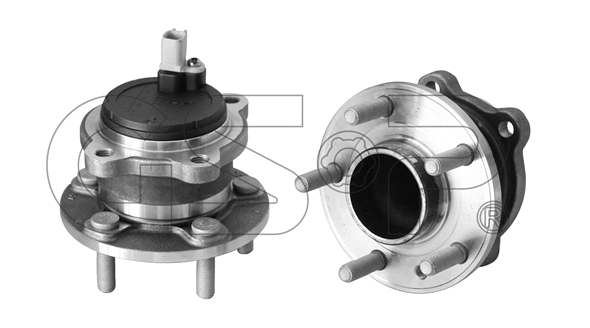 9400403 GSP Комплект подшипника ступицы колеса (фото 1)