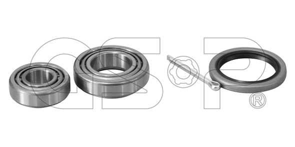 GK00X8 GSP Комплект подшипника ступицы колеса (фото 1)