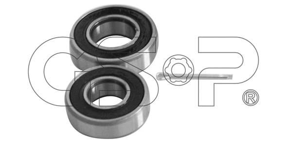 GK1931A GSP Комплект подшипника ступицы колеса (фото 1)