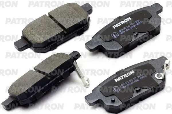 PBP268 PATRON Комплект тормозных колодок, дисковый тормоз (фото 1)