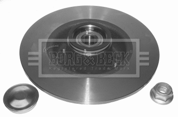 BWK1074 BORG & BECK Комплект подшипника ступицы колеса (фото 1)